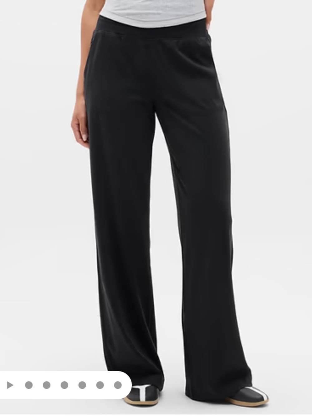 Athleta 2x Venice High Rise Wide Leg Pant